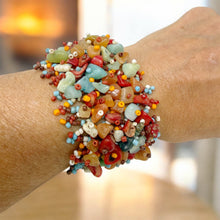 Load image into Gallery viewer, Colorful Beads Cuff Bracelet IN1