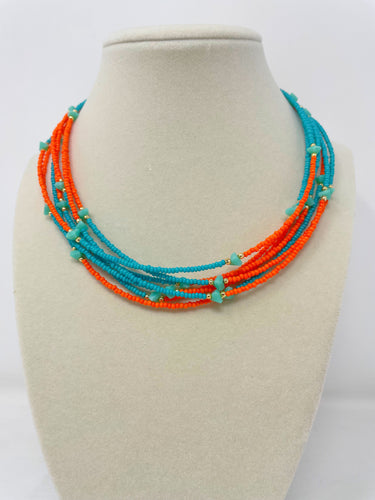 Boho Colourful Beads Necklace(BCB)