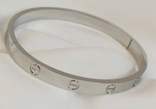 Load image into Gallery viewer, C Design Bangle Cuff Bracelet