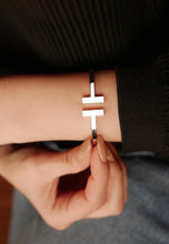Load image into Gallery viewer, TGold or Silver Plated Cuff Bracelet