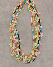 Load image into Gallery viewer, Flower Beads Necklace