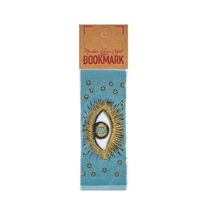 Evil Eye Fabric Bookmark