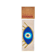 Load image into Gallery viewer, Evil Eye Fabric Bookmark