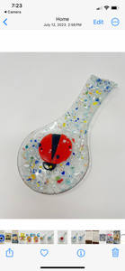 Fused Glass spoon rest(FGSR)