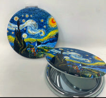 Load image into Gallery viewer, Van Gogh Starry Night Compact Mirror(VANG)