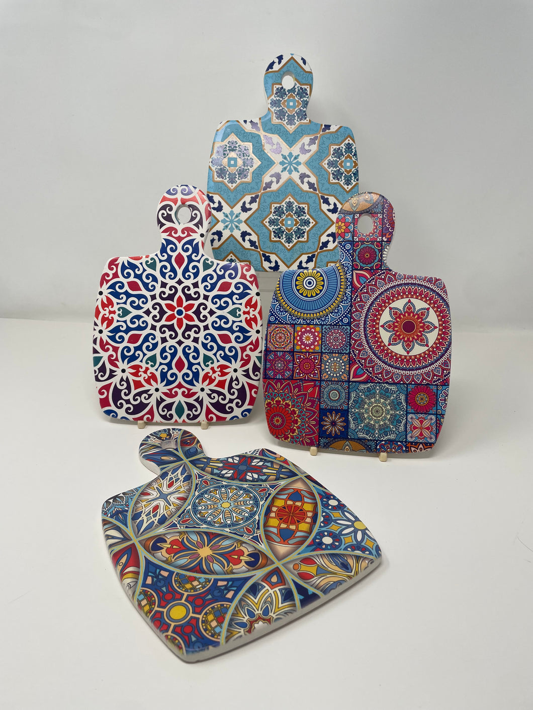 Mandala Ceramic Cheese Board (ChezB)