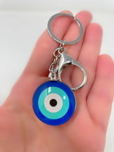 Load image into Gallery viewer, Evil eye and hamsa assortment keychain