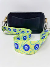 Load image into Gallery viewer, Evil Eye Guitar Strap Handbag Strap