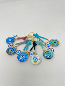 Protection Eye Colourful Cord Keychain