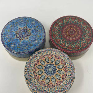 Mandala olive oil soap box