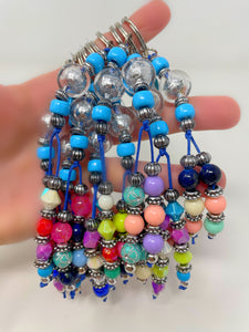 Colourful Beaded keychain