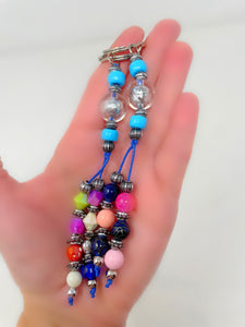 Colourful Beaded keychain