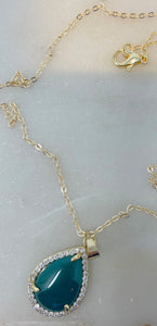 Jade Gold Plated Necklace(JMG)