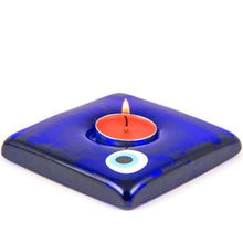 Load image into Gallery viewer, Glass evil eye candlelight holder(EETH)