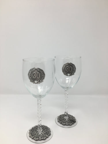 CVC A030 30th.Anniversary wine glasses.