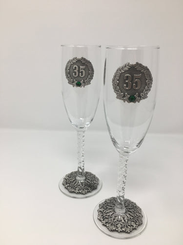 FCC A035  35th.Anniversary flutes.