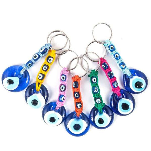 Macrame evil eye Keychain(MEEKC)