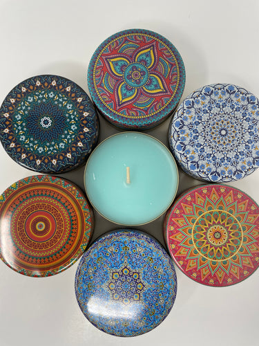 Mandala candle