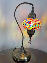 Load image into Gallery viewer, Mosaic large globe table lamp