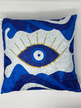 Load image into Gallery viewer, Evil eye cushion cover