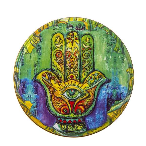 Hamsa olive oil soap box