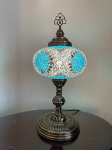 Mosaic table lamp XL BSG