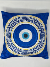 Load image into Gallery viewer, Evil eye cushion cover