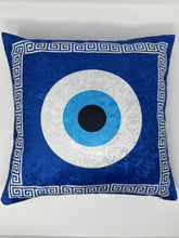 Load image into Gallery viewer, Evil eye cushion cover