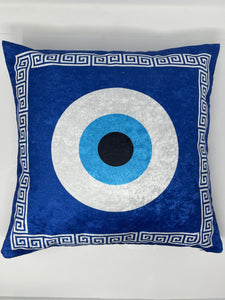 Evil eye cushion cover