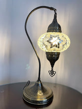 Load image into Gallery viewer, Mosaic large globe table lamp