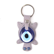 Load image into Gallery viewer, Evil eye turtle keychain(TURKC)