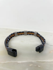 Genuine Leather Men Bracelet  NG1