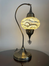 Load image into Gallery viewer, Mosaic large globe table lamp