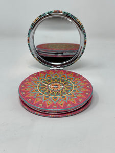 Mandala round compact mirror(MRCM)