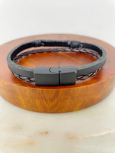 Load image into Gallery viewer, Genuine Leather Men Bracelet NG2