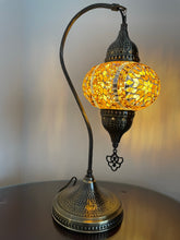 Load image into Gallery viewer, Mosaic large globe table lamp