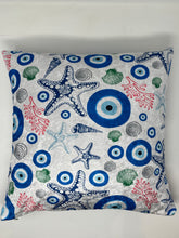 Load image into Gallery viewer, Evil eye cushion cover