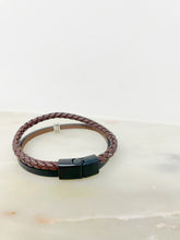 Load image into Gallery viewer, Genuine Leather Bracelet NG3