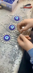 Evil eye wall hanging