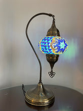 Load image into Gallery viewer, Mosaic large globe table lamp