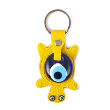 Load image into Gallery viewer, Evil eye turtle keychain(TURKC)