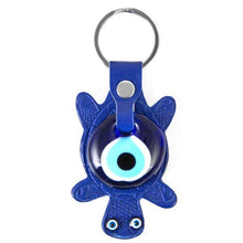 Load image into Gallery viewer, Evil eye turtle keychain(TURKC)