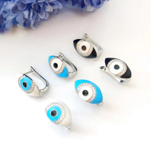 Evil Eye Earrings