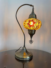 Load image into Gallery viewer, Mosaic large globe table lamp