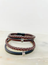 Load image into Gallery viewer, Genuine Leather Bracelet NG3