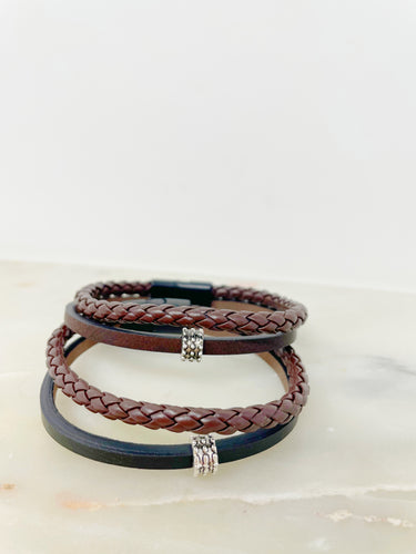 Genuine Leather Bracelet NG3