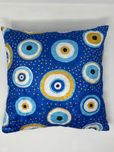 Load image into Gallery viewer, Evil eye cushion cover