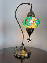 Load image into Gallery viewer, Mosaic large globe table lamp