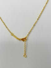 Load image into Gallery viewer, Gold Plated on Stainless Steel Clover Necklace