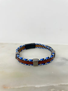 Genuine Leather Men Bracelet  NG1